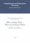 PISA zufolge PISA - PISA According to PISA  - Hält PISA, was es verspricht? - Does PISA Keep, What It Promises?