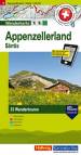 Wanderkarte 2:  Appenzellerland, Säntis 1:50'000 - 33 Wandertouren. Mit kostenlosem Download für Ihr Smartphone!. GPS-Tracks. Waterproof. 1 : 50.000