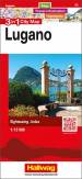 Lugano - 3 in 1 City Map 1:13 000