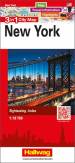 New York - 3 in 1 City Map: Karte, Reiseinformationen und Highlights - Maßstab 1 : 18750