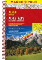 Marco Polo Reiseatlas: Alpen, Norditalien 1: 300.000 - Alpes, Italie du nord; Alps, Northern Italy