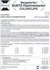 Initial Letters of English Words - 