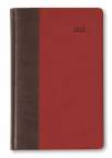 Buchkalender 2016 Premium Magma braun-rot - 