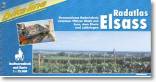 Bikeline Radtourenbuch, Radatlas Elsass. Grenzenloses Raderlebnis zwischen Pf&auml;lzer Wald und Jura, dem Rhein und Lothringen. 1:75000: Grenzenloses ... 75.000. Ein original bikeline-Radtourenbuch