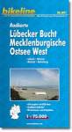 Radkarte Lübecker Bucht, Mecklenburgische Ostsee West  - Maßstab 1:75.000 