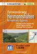 Hikeline Fernwanderweg Hermannsh&ouml;hen (Hermannsweg-Eggeweg) ca. 226 km: Unterwegs auf dem Hermannsweg und dem Eggeweg durch den Teutoburger Wald ins Sauerland, 1:35.000, wetterfest