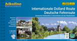 Internationale Dollard Route - Deutsche Fehnroute - Grenzenlos Radwandern in Deutschland und den Niederlanden - Maßstab 1:50000 