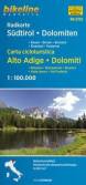 Radkarte Südtirol - Dolomiten 1:100.000 - Bozen – Brixen – Bruneck – Eisacktal – Pustertal