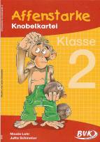 Affenstarke Knobelkartei  - Klasse 2