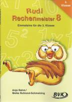 Rudi Rechenmeister 8 - Einmaleins für die 3. Klasse