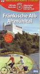 Radtourenkarten 1:150000 (ADFC): ADFC-Radtourenkarte 22 Fr&auml;nkische Alb / Altm&uuml;hltal 1 : 150 000: Begleitheft: Radfernwege, Bahn, Bett und Bike: Nr 22