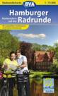 Hamburger Radrunde - Radwanderkarte 1:75.000 - Radwandern auf der Hamburger Radrunde