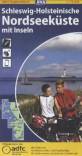 Schleswig-Holsteinische Nordseeküste mit Inseln - Offizielle Karte d. Allgemeinen Deutschen Fahrrad-Club. Alle Radtouren für Wochenendtour und Tagesausflug. Mit Straßennamen zur besseren Orientierung. Reißfest. 1 : 75.000
