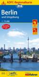Berlin und Umgebung - 1:75.000 - mit neuem Knotenpunktnetz