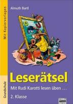  Leserätsel - Mit Rudi Karotti lesen üben