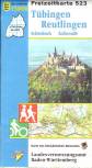 Topographische Freizeitkarten Baden-W&uuml;rttemberg, Bl.523: T&uuml;bingen Reutlingen Sch&ouml;nbuch Zollernalb