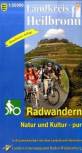 Landkreis Heilbronn 1: 50 000. Radwanderkarte: Natur und Kultur - pur