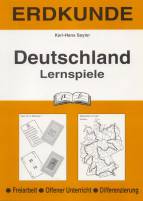 Erdkunde Deutschland - Lernspiele