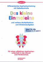 Das kleine Einmaleins - Differenziertes Kopfrechentraining mit Selbstkontrolle 