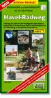 Radwander- und Wanderkarte mit Zick-Zack-Faltung: Havel-Radweg 1:50.000 - 