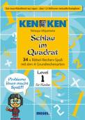 KEN KEN Schlau im Quadrat - 34 x Rätsel-Rechen-Spaß mit den vier Grundrechenarten