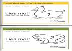 Lies mal! - Heft 1 & 2 - Vom Wort zum Text - Anfangslesen