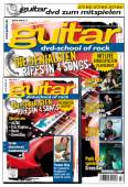 guitar: songbook mit dvd-school of rock 3: Die genialsten Riffs in 4 Songs  - Für alle Gitarristen mit Grundkenntnissen