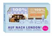 Auf nach London! - 100% Geschenkset inkl. 100% Cityguide und 100% Travel Journal