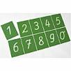 Sanpapierziffern 0-9 - 