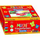  MUCKI Fingerfarbe Textil 4er Set - 