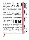 myNotes: Das Leben ist JETZT! / Notizbuch groß / liniert  - 