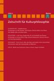 Zeitschrift für Kulturphilosophie 2018 Bd. 2 