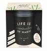  Gute-Laune Bamboo-To-Go-Becher Life is... - 