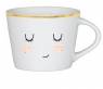  Espresso Tasse Gesicht 