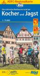 Die schönsten Radtouren rund um Kocher und Jagst 1:75.000  - Fahrradkarte