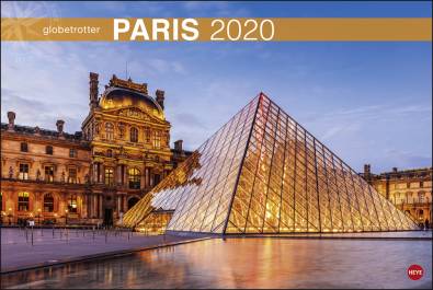 Paris Globetrotter - Kalender 2020 Monatskalender
