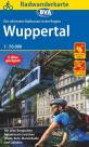 Wuppertal - Die schönsten Radtouren in der Region, Maßstab 1:50.000 - Mit allen Bergischen Bahntrassen zwischen Rhein, Rihr, Marienheide und Opladen - E-Bike geeignet