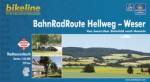 BahnRadRoute Hellweg-Weser - Von Soest über Bielefeld nach Hameln. 270 km. Wetterfest, reißfest. GPS Tracks. 1 : 50.000