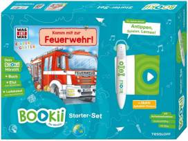 BOOKii Starter-Set WAS IST WAS Kindergarten Komm mit zur Feuerwehr!  