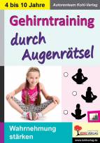 Gehirntraining durch Augenrätsel - Die Wahrnehmung stärken  - 