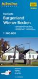 Radkarte Burgenland - Wiener Becken - Nationalpark Donau-Auen - Neusiedler See - Eisenstadt - Bucklige Welt - Thermenregion, wetterfest/reißfest, GPS-tauglich mit UTM-Netz. 1:100000
