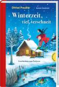 Winterzeit, tief verschneit 