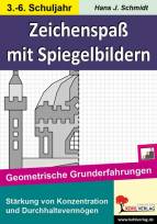 Zeichenspaß mit Spiegelbildern - Geometrische Grunderfahrungen