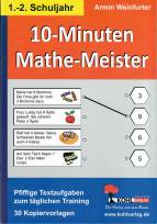 10-Minuten-Mathe-Meister / Klasse 1-2 - Pfiffige Textaufgaben zum täglichen Training 