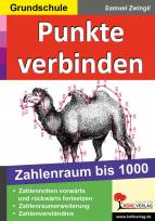 Punkte verbinden 1000 - Zahlenraum bis 1000  - Mit Lösungen 