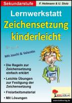 Lernwerkstatt Zeichensetzung kinderleicht 