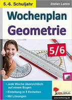 Wochenplan Geometrie - Klasse 5-6