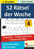 52 Rätsel der Woche / Klasse 4  