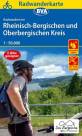 Radwandern im Rheinisch-Bergischen und Oberbergischen Kreis Fahrradkarte 1:50.000 - E-Bike geeignet