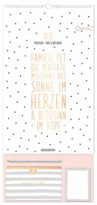 Familien- und Paarplaner Premium-Familienplaner 2022 - 